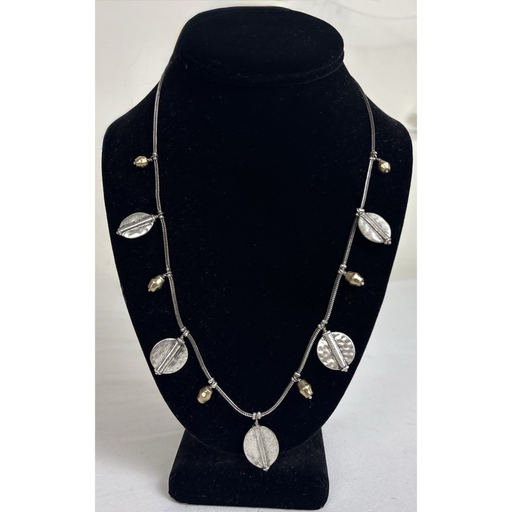 Karma Bella Mixed Metal Necklace Statement Artsy